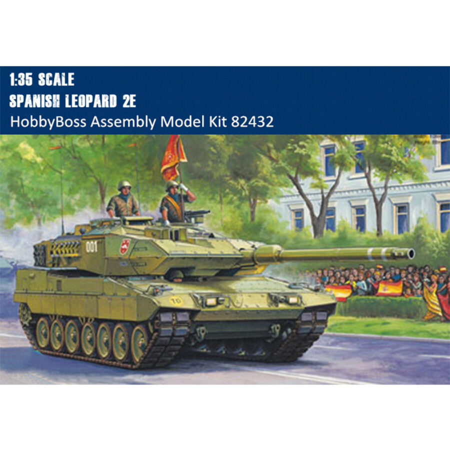 HobbyBoss 82432 1/35 Scale Spanish Leopard 2E Main Battle Tank Military Plastic Assembly Model Kit