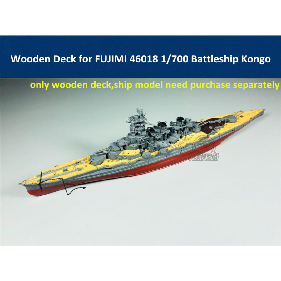 Wooden Deck for FUJIMI 46018 1/700 Scale IJN Battleship Kongo Model CY700026