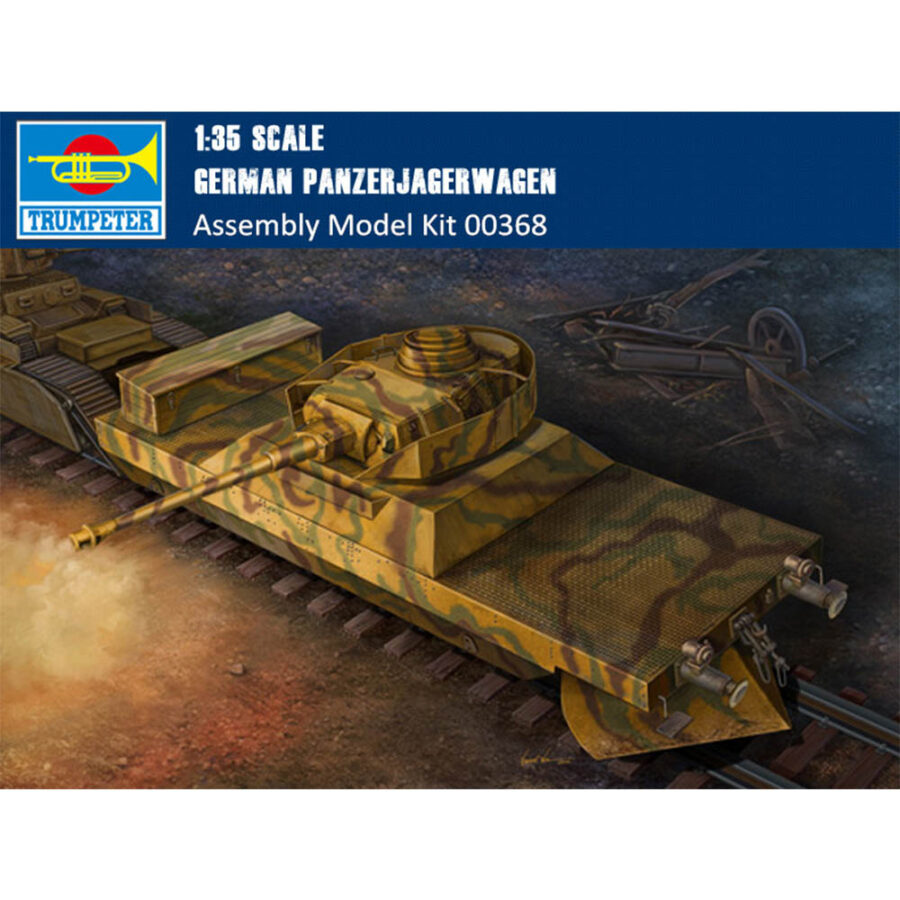Trumpeter 00368 1/35 Scale German Panzerjagerwagen Vol.1 Military Plastic Assembly Model Kits