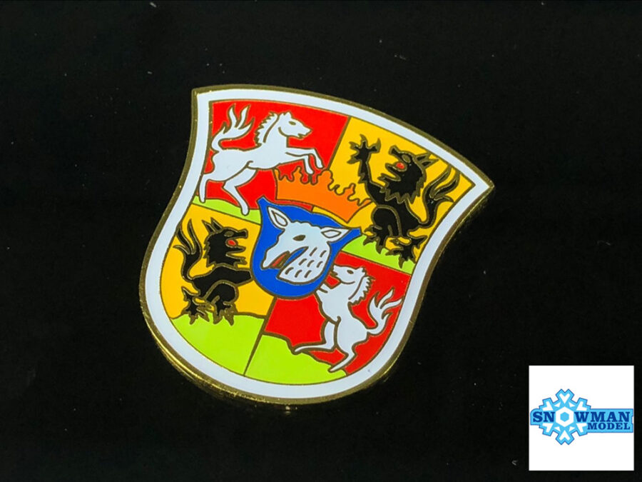 Metal Badge Heraldry WWII German Navy Graf Zeppelin Model Ship Display SA-1013