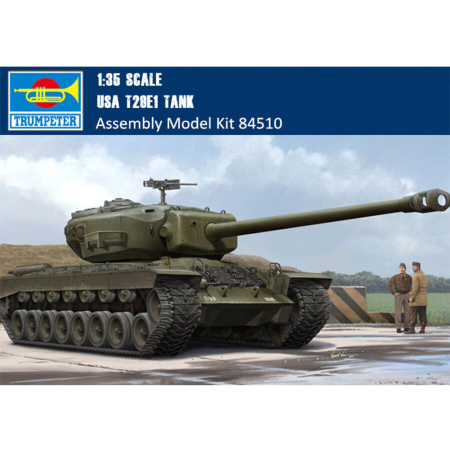 HobbyBoss 84510 1/35 Scale US T29E1 Heavy Tank Military Plastic Assembly Model Kit