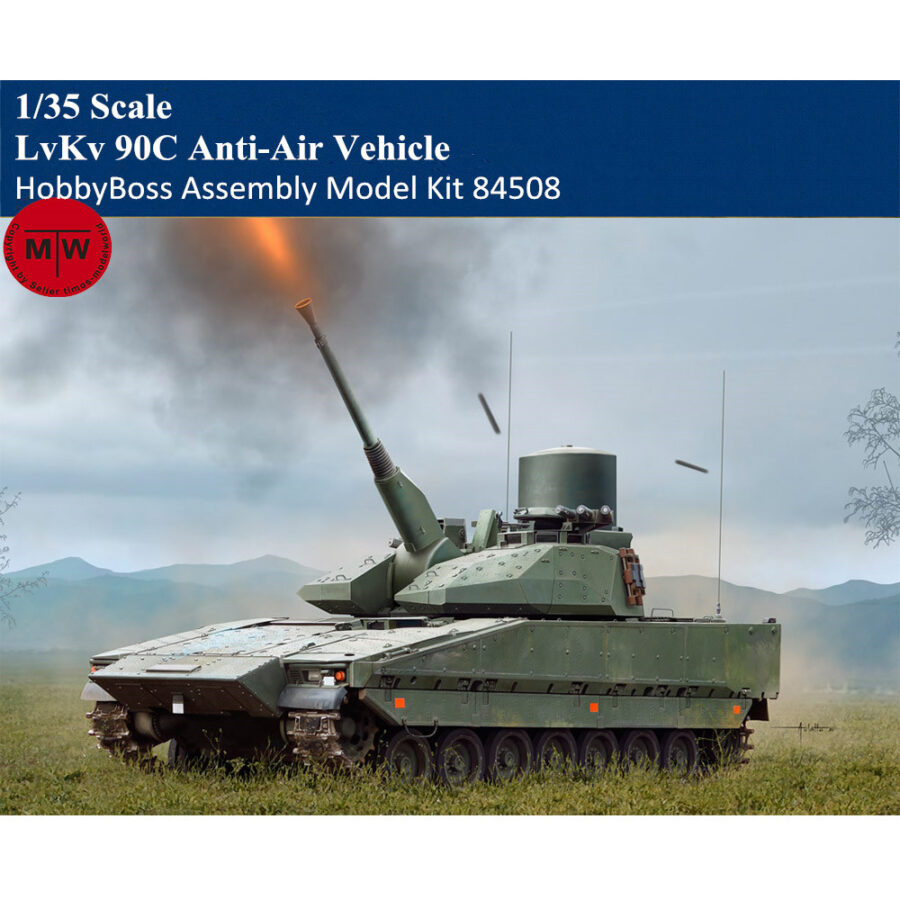 HobbyBoss 84508 1/35 Scale LvKv 90C Anti-Air Vehicle Plastic Assembly Model Kits