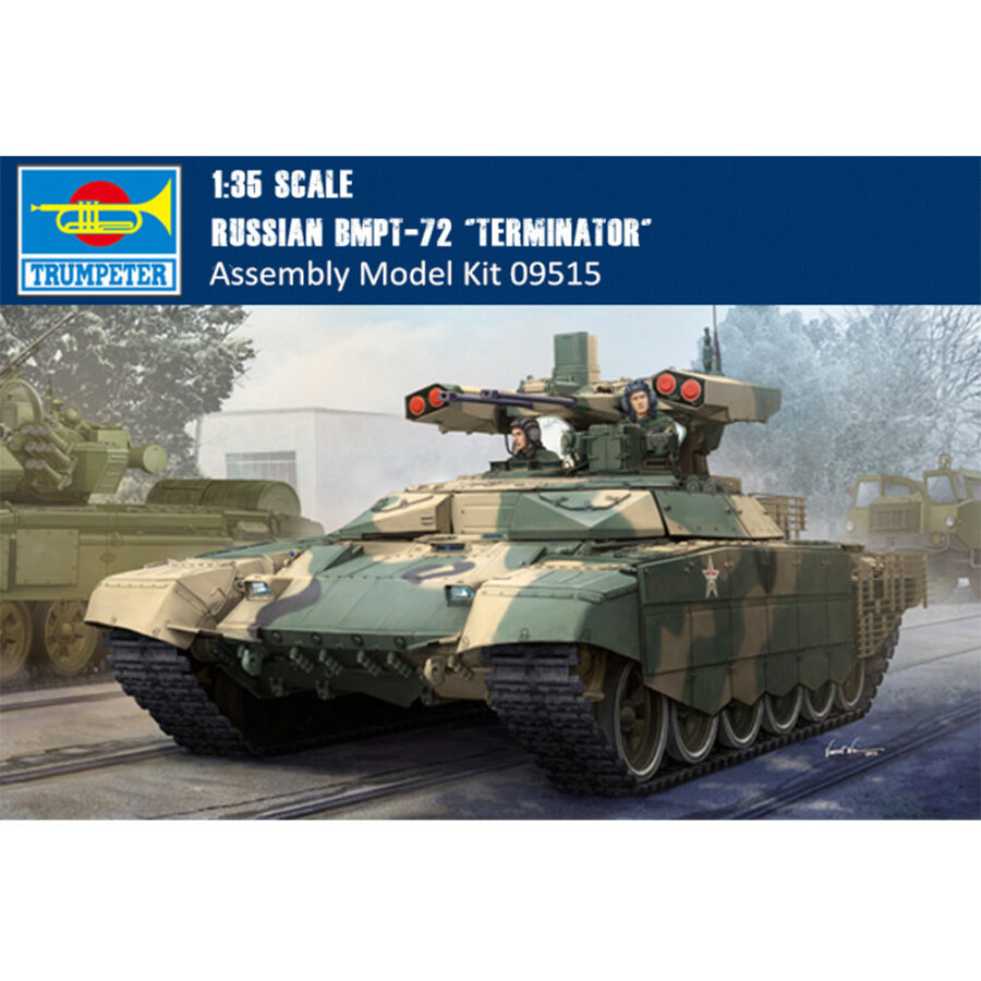 Trumpeter 09515 1/35 Scale Russian BMPT-72 Terminator Plastic Military Assembly Model Building Kits
